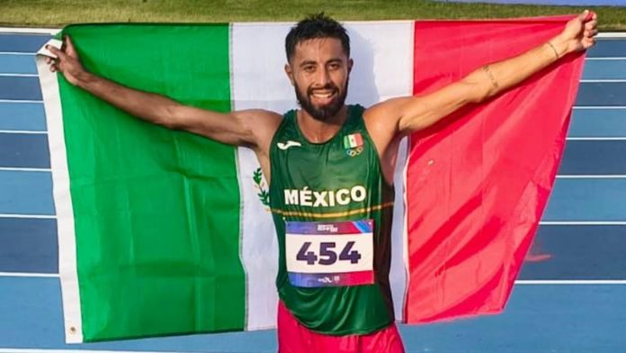 México brilla en el atletismo en JCC con oro de Eduardo Herrera