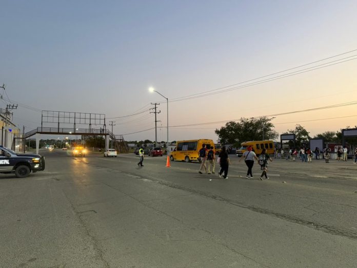 Refuerza Seguridad Pública vigilancia vial en zonas escolares por regreso a clases