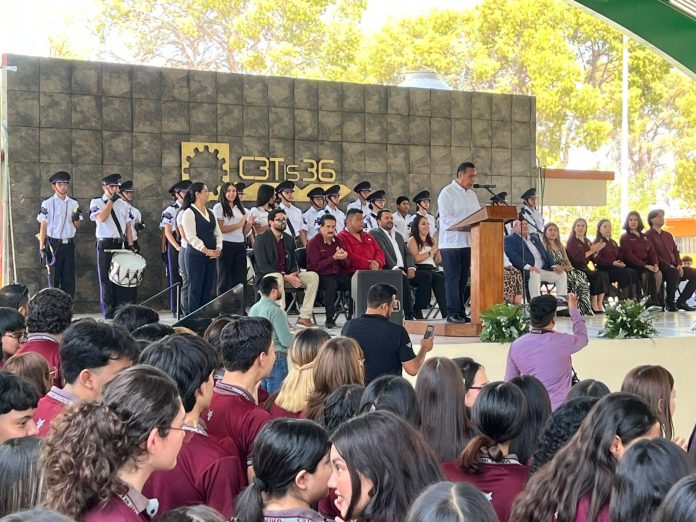 Regresa Narciso Pérez a dirigir el CBTis 36; buscará ampliar oferta educativa