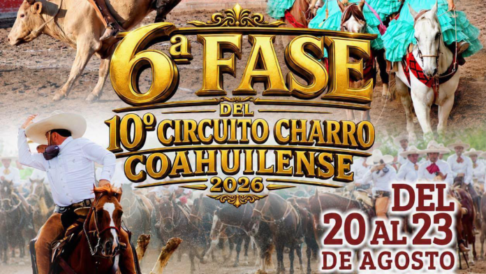 Regresa el Circuito Charro Coahuilense con cuatro días de actividades en Arteaga