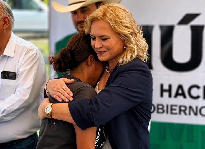Laura Jiménez destacó que el programa Cinco Acciones de Cuartos Completos brinda viviendas más seguras y dignas a familias vulnerables de Múzquiz mediante obras de infraestructura social.