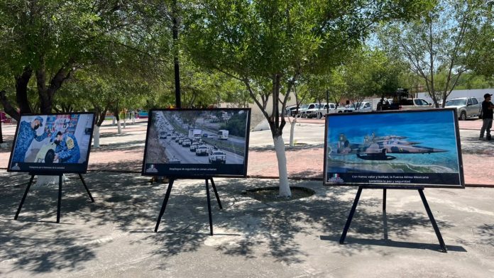 SEDENA presentó la exposición “La Gran Fuerza de México” en Minas de Barroterán, mostrando el trabajo y las misiones del Ejército Mexicano.