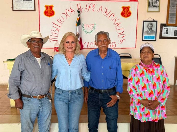 Laura Jiménez visitó Villa de las Esperanzas y escuchó propuestas de jubilados y pensionados para impulsar actividades y mejoras en la comunidad.