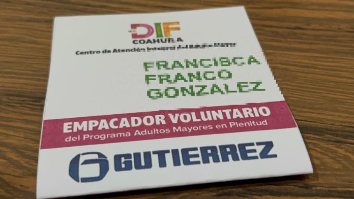 Múzquiz mantiene abierta la convocatoria para adultos mayores interesados en trabajar como empacadores en Gutiérrez, Soriana y La Oferta.