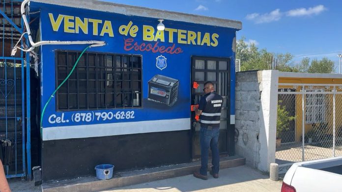 Suspende Desarrollo Urbano negocios de venta de baterías