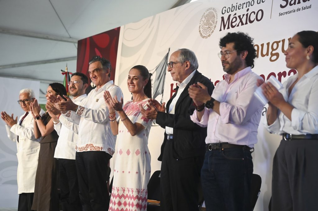 Claudia Sheinbaum inaugura primera etapa del Hospital general del Issste en Tampico; beneficiará a más de medio millón de habitantes