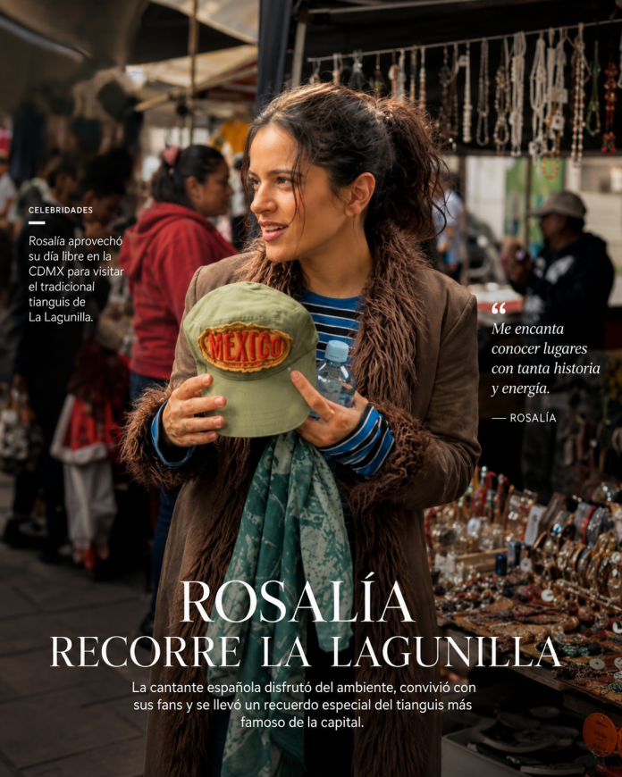 Rosalía en la lagunilla.