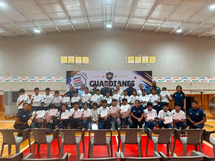 Concluye Seguridad Pública curso de verano ‘’Guardianes de la Prevención’’