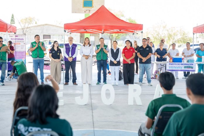 Acercan servicios de salud en Castaños a familias de la colonia Emiliano Zapata