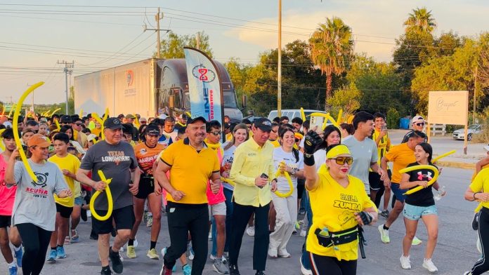 Realizan en Acuña la carrera 3K ‘’Generación Consciente’’ para promover la prevención del suicidio