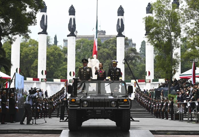 Claudia Sheinbaum encabeza ceremonia del 179 Aniversario de la Gesta Heroica de los Niños Héroes de Chapultepec