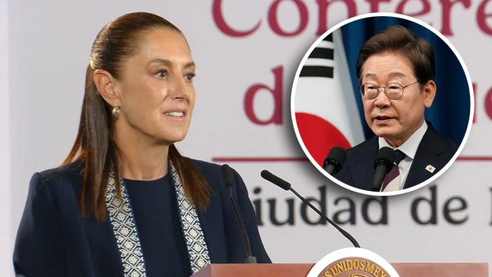 Claudia Sheinbaum recibirá al Presidente de Corea del Sur en Palacio Nacional