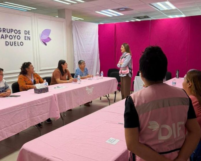 Fortalece DIF grupos de apoyo para acompañar el duelo
