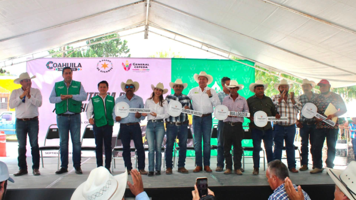 General Cepeda fortalece su capacidad de trabajo con nueva maquinaria