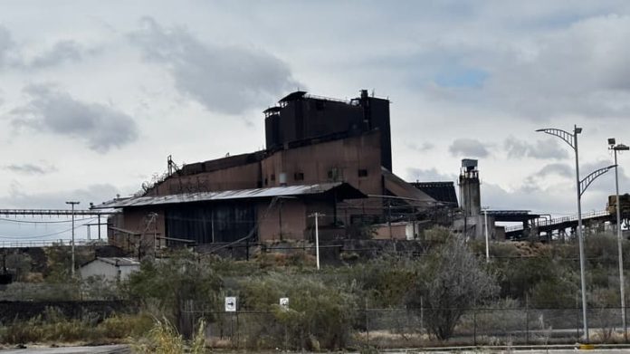 Instalaciones industriales durante el proceso de quiebra de AHMSA en Coahuila