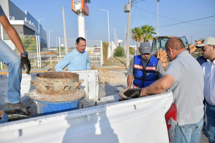 Continúan trabajos para restablecer agua potable en Acuña