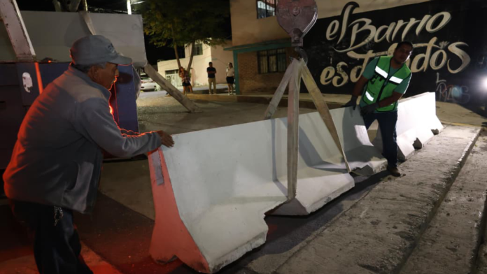 Refuerza Saltillo seguridad vial con trabajos nocturnos en bulevar Fundadores