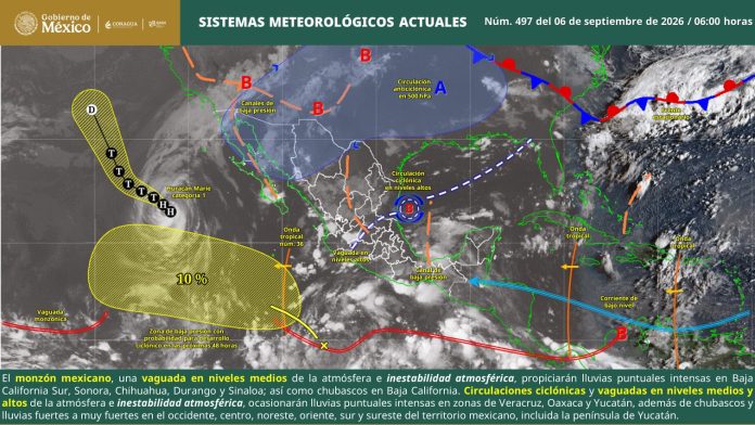 Alertan por lluvias muy fuertes en Saltillo durante este domingo