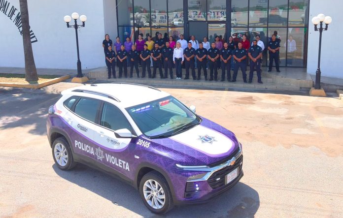 Múzquiz implementó Policía Violeta con una unidad especializada, elementos capacitados y cámaras corporales para atender a mujeres.