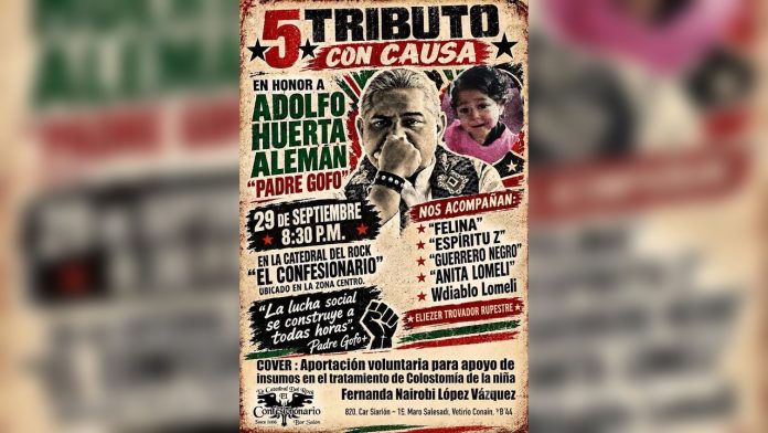 Saltillo recordará al Padre Gofo con música y apoyo para una causa social