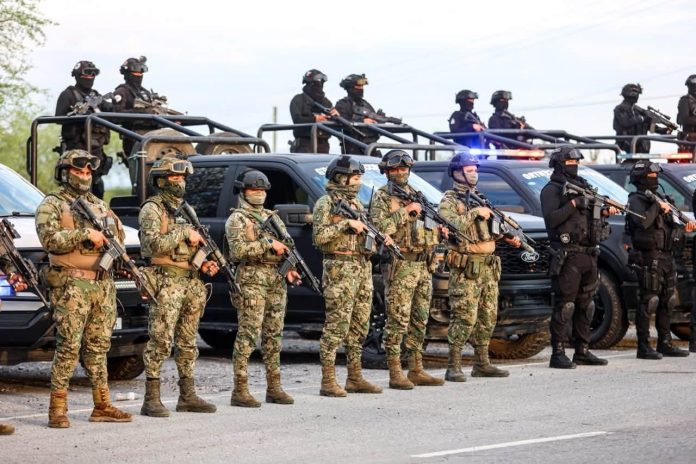 Coahuila y Nuevo León realizaron un operativo conjunto con Ejército, Guardia Nacional, Marina y policías estatales para reforzar la seguridad fronteriza.