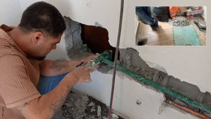 Denuncia fallas en su vivienda en Saltillo; asegura que tuvo que pagar reparaciones