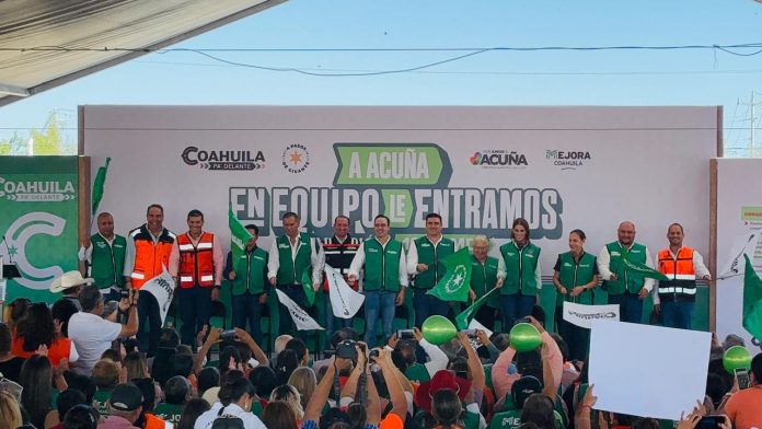 Arranca en Acuña estrategia ‘’En equipo le entramos’’ con inversión de 197.6 MDP