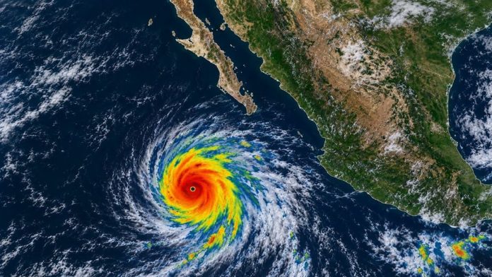 El huracán Rachel