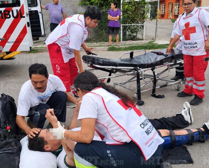 Un alumno de 17 años del CONALEP Múzquiz resultó lesionado tras presuntamente ser impactado por una camioneta cuyo conductor abandonó el lugar.