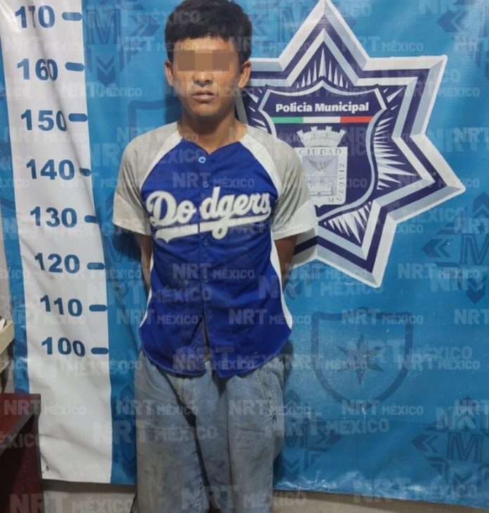 Ángel Isaac “N”, alias “El Angelio”, fue detenido en el sector Las Frutas de Palaú por su presunta relación con el robo de cableado.