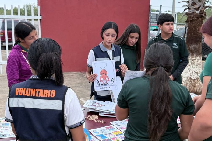 Lleva CIJ jornada de prevención y salud mental a estudiantes de Jiménez